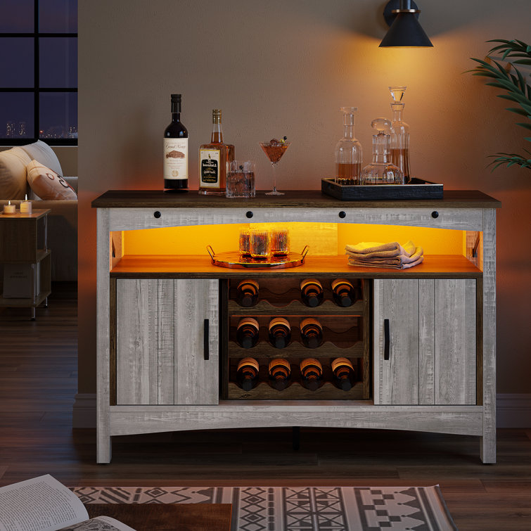 Wine cabinet deals table
